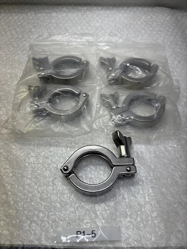 ** New Sanitary Clamp Stainless Steel S161122-2 (Lot Of 5)#Fast Shipping #