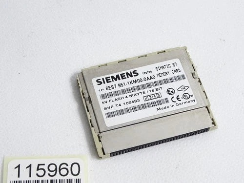 Siemens Memory Card 6ES7951-1KM00-0AA0 + Firmware LX FM357-2 6ES7357-4BH03-3AE0