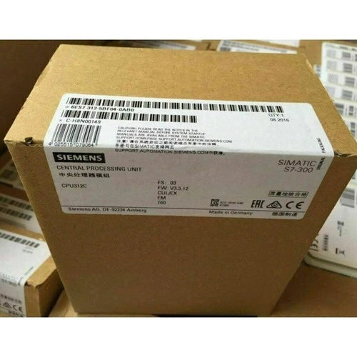 NewSiemens 6ES7312-5BF04-0AB0 6ES73125BF040AB0 SIMATIC S7-300 CPU 312C