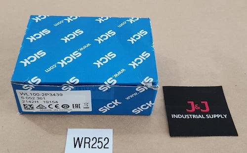 *BRAND NEW* SICK WL100-2P3439 Miniature Photoelectric Sensor 10-30Vdc + Warranty