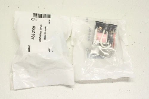 2x OMRON MY2NCR MY2N CR Relais 488-2008 OVP