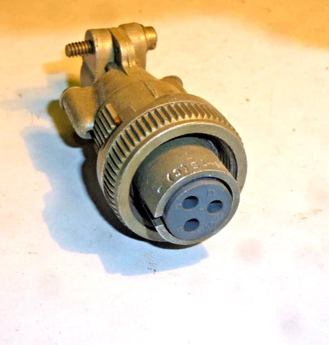 3 Pol Stecker Bundeswehr ITT MS3106F14S-7S         / LF 18