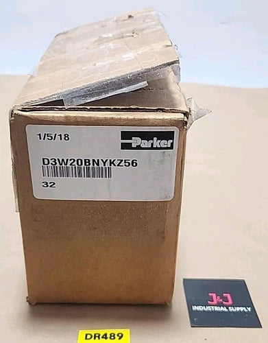 *BRAND NEW* Parker D3W20BNYKZ56-32 Solenoid Valve 110/120V 5000Psi + Warranty!