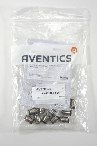 10 St¨¹ck AVENTICS (Rexroth) R422002554 Steckverbinder | R 422 002 554