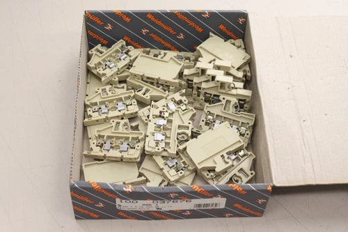 30x WEIDM¨¹LLER ASK 1 300V 6.3A 4mm? 2P Sicherungsklemme OVP