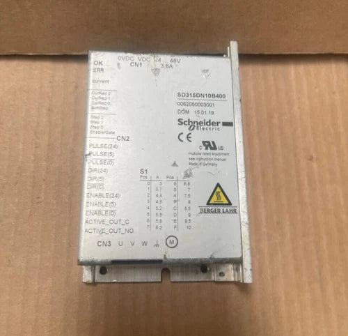 Schneider Electric - SD315DN10B400 - Lexium SD3 Series 3-Phase Stepper Motor Dri