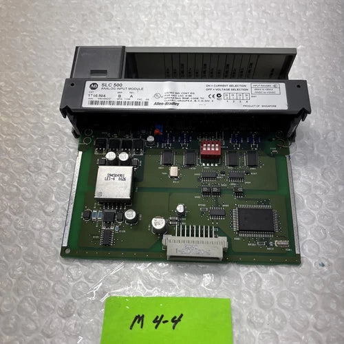 ** PREOWNED ALLEN BRADLEY 1746-NI4 SCL 500 ANALOG INPUT MODULE SER:B REV A #