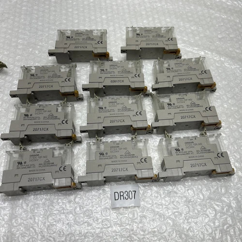 (11) Omron P7SA-10F-ND Relay Base with Relay Fast Shipping! + Warranty