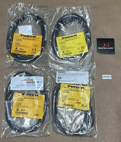 (4) BRAND NEW- Turck PSG 4M-2/S760 Single-Ended Connection Cable Sensor U2-05790