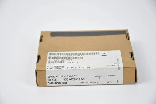 Siemens sinumerik DMP Compact 6FC5111-0CA02-0AA2 ( 6FC5 111-0CA02-0AA2 ) Ver. A
