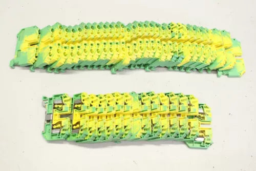 46x PHOENIX CONTACT Reihenklemme Schutzleiter ZFK4-PE