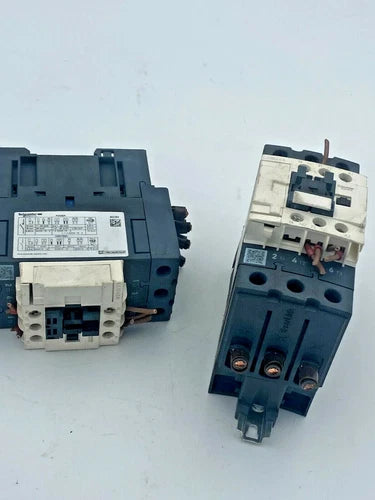 2pc x Schneider LC1D40A Electric Contactor 3 Phase Electrical