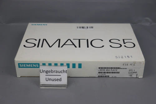 Siemens Simatic 6ES5454-7LA12 Sortie Num¨¦rique 16DC 24V 2A E:02 Inutilis¨¦s