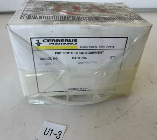 NEW- Siemens Pyrotronics DT-200CS Thermal Detector With Adapter Plate + Warranty