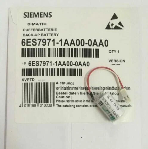 New Siemens 6ES7971-1AA00-0AA0 6ES7 971-1AA00-0AA0 SIMATIC S7 Backup battery