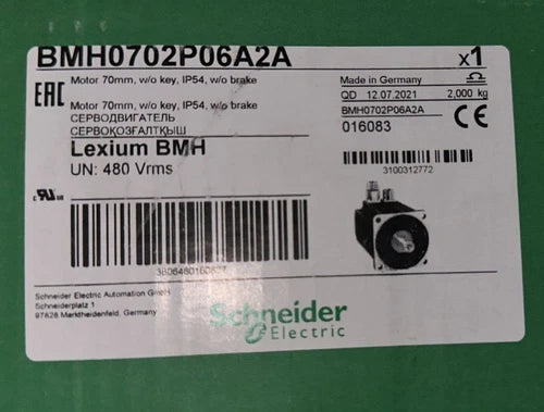 Schneider Electric, BMH0702P06A2A, Servo Motor Lexium BMH 480 Vrms 70mm