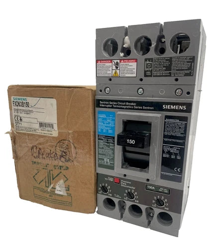 NEW SIEMENS FXD63B150 CIRCUIT BREAKER 150A 600V 3 POLE SER. C