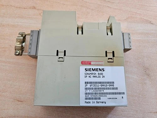 Siemens 6FC5211-0AA10-0AA0 SINUMERIK 840D Version A