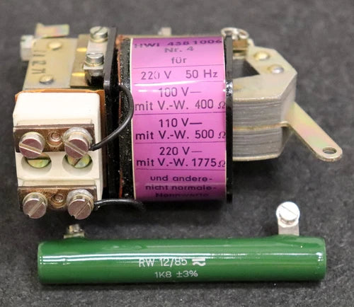 SIEMENS Einschaltsperre 1HZ4381003A5 mit Hwi 438 1006 Nr. 4 f¨¹r 200V 50Hz