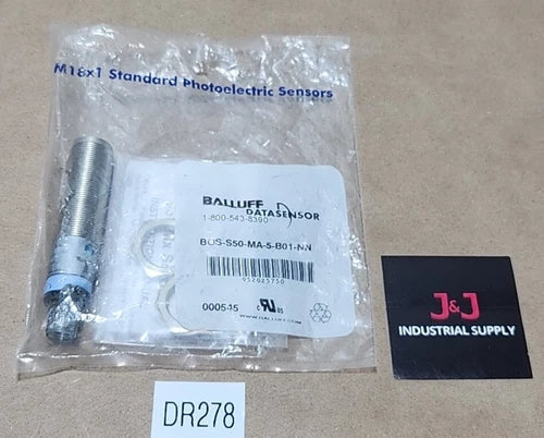 *BRAND NEW* Balluff BOS-S50-MA-5-B01-NN Photoelectric Diffuse Sensor + Warranty!