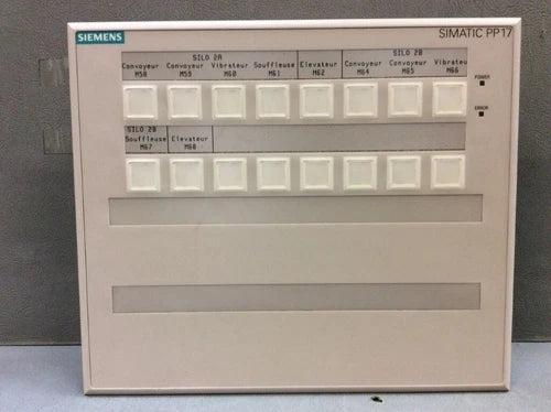 6AV36883CD130AX0 - SIEMENS - 6AV3688-3CD13-0AX0 Push but. panel REFURBISHED