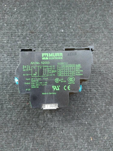 52003 MURR ELEKTRONIK 24V N¡ã10 PEZZI - N¡ã10 PEÇAS REL¨¨ [Alle]