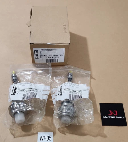 *BRAND NEW* BOX OF 2 Burkert 00682265 Adapter Kit 8697FA05D100/125 + Warranty!