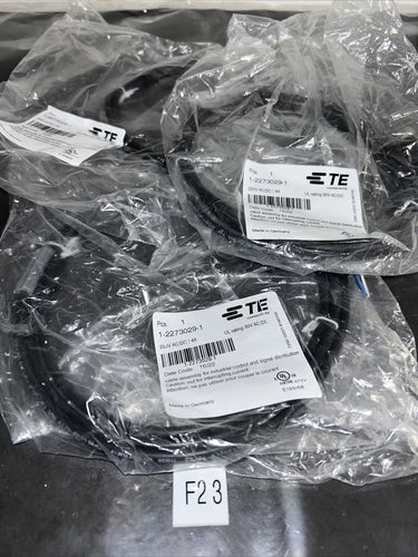 (3) TE Connectivity 2273029-1 Cable Assembly 250V AC/Dc / 4A Fast Shipping!