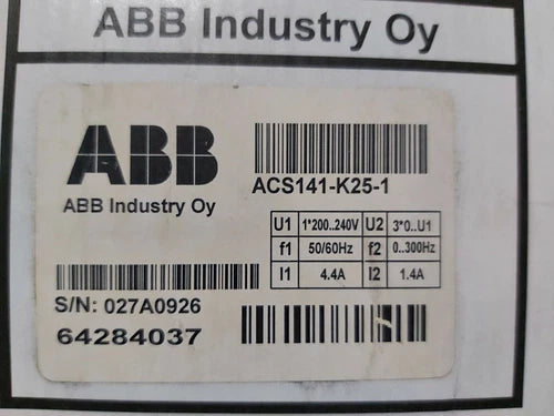 ACS 141-K25-1 ABB INVERTER