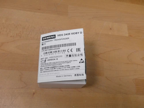Siemens 6GT2600-4AG00 transponder see pictures