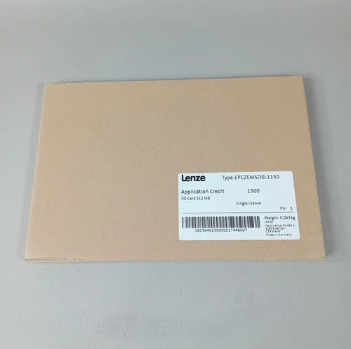 Lenze EPCZEMSD0L1150 Application Credit SD-Card 512 MB NEU OVP versiegelt