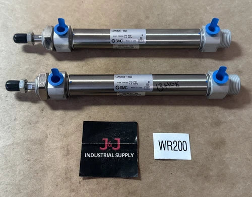(2) NEW- SMC CDM2B20-105Z Round Body Pneumatic Cylinder 20mm Bore 105mm Stroke