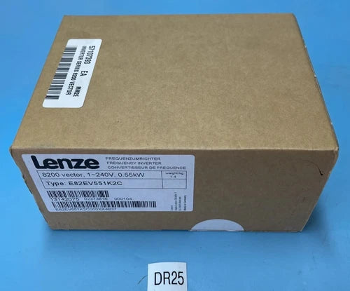 *BRAND NEW* Hans Lenze D-31855 Inverter E82EV551K2C 8200 Vector ~240V 0.55kW