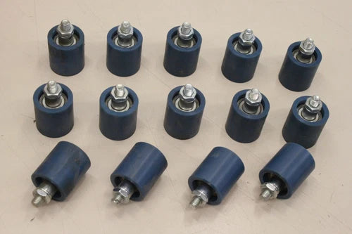 14x Posten Rollen Ersatzteil Offset Printing 1245