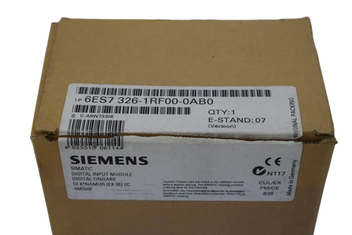 Siemens Simatic S7 SM 326 SM 326F 6ES7 326-1RF00-0AB0 ( 6ES7326-1RF00-0AB0 ) E7