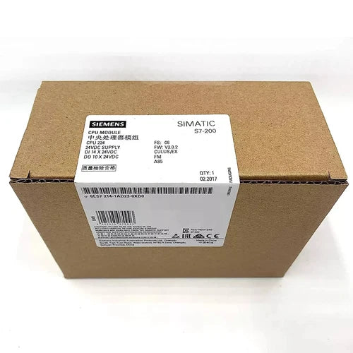 New Siemens 6ES7214-1AD23-0XB0 6ES7 214-1AD23-0XB0 SIMATIC S7-200 CPU 224
