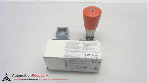 SIEMENS 3SB3 500-1LA20; METAL ROUND ACTUATOR W/ LOCK, NEW #274667