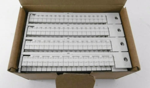 1296 St¨¹ck murrplastik KAB 6/12-6 | Klemmenschilder | wei? | 86402012