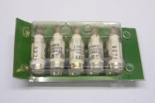 10x LINDNER BOGENSCHUETZ NEOZED 8271 6A 380/250 Sicherungseinsatz 8271 OVP