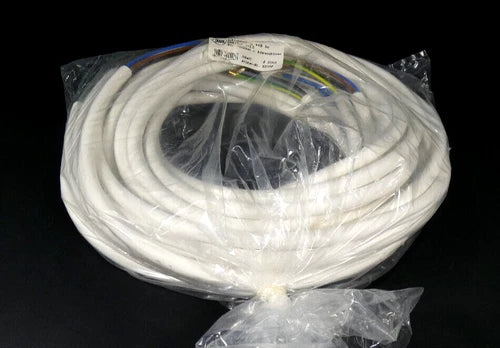 5 St¨¹ck EGB Anklemmleitung wei? 3m | H05VV-F 5x2,5 | 021110