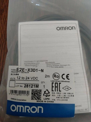 1PC New Omron E2E-X3D1-N Proximity Switch Free Shipping E2EX3D1N
