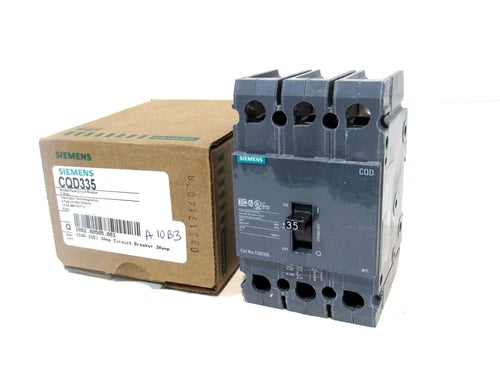 NEW SIEMENS CQD335 CIRCUIT BREAKER 3 POLE