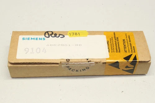 SIEMENS Signalumformer Module 6DR2801-8D OVP