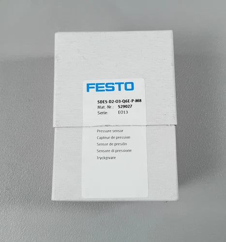 Festo 529027 SDE5-D2-O3-Q6E-P-M8 NEU OVP Siegel offen