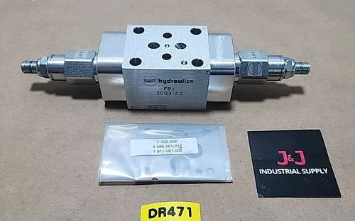 *BRAND NEW SURPLUS* Sun Hydraulics FBY 2DQ3-AC Hydraulic Relief Valve + Warranty