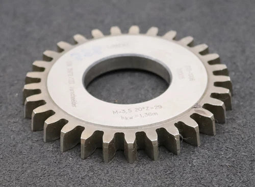 LORENZ Scheibenschneidrad Vorschneider DIN3972 m= 3,5mm EGW 20¡ã Z= 29 hkw= 1,36m