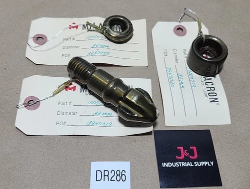 *BRAND NEW* MILACRON 10000760 32mm 3-Pc Injection Molding Screw Tip + Warranty!