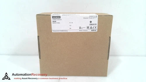 SIEMENS 6AV6 671-5AE00-0AX0, SIMATIC MOBIL PANEL 277 CONNECTION BOX, NEW #275909