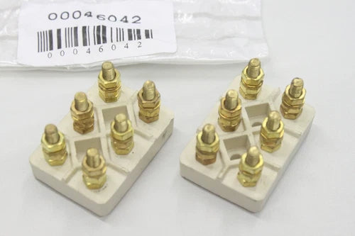 2x f¨¹r KOLBUS 00046042 Klemmleiste Verteilerklemme Motorklemmbrett