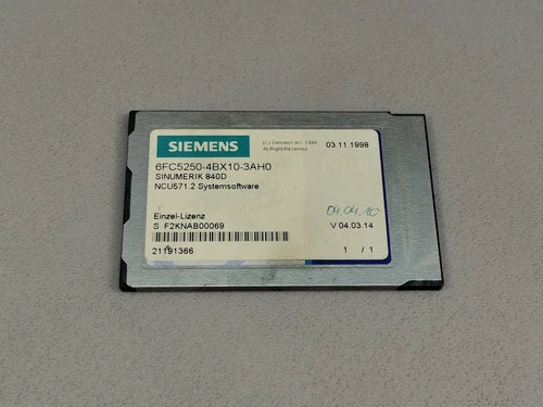 Siemens 6FC5250-4BX10-3AH0